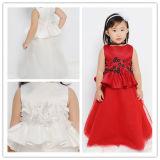 Satin formal girl dress FC016