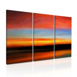 Wall Decor Colorful Abstract Painting with Giclee on Canvas