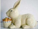 Polyresin Rabbit Easter Day