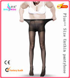 Sexy 15D 20d Huge Big Size Unrathin Tights Plain Pantyhose for Women (SR-1088)