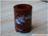 Rosewood Sandalwood Pencil Vase