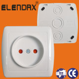 German Standard Wall Mounted Wall Socket Without Earth (S8009)