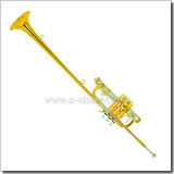 Cupronickel with Nickel Plated Piston Bb Key Herald Trumpet (TP9000)