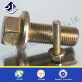 Hex Flange Bolt with Yellow Zinc 3+