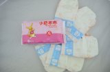 Super Absorption Cotton Disposable Baby Diaper with Magic Tape (DS001)