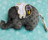 Plush Fabric Elephant Look Stuffed Toy for Baby