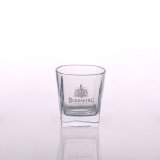 8oz Square Printing Whisky Glass