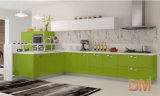 Guangzhou Supplier Green Lacquer Kitchen Cabinet
