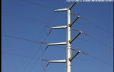Electric Power Transmission Tower with Surface Coating