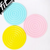 Fashion Style Clover Heat Resistance Silicone Cup Pad Mat