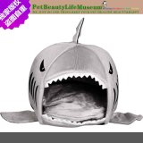 Creative Shark Pet Cat Dog Bed House Cute Nest Puppy Cats Soft Beds Plush Warm Luxury Kennel for Supplies