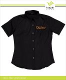 Lady's Slim Fit Embroidery Shirt (S-05)