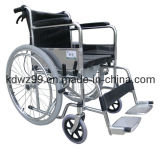 Stainless Steel Folding Wheelchair 