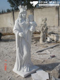 Natural White Marble Figure Carving