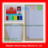 Rigid PVC White Inkjet Plastic Card Material
