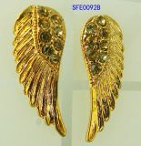 Fashion Jewelry Angle Wing Earring (SFE0321A)