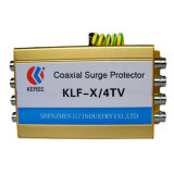Four Way Coaxial Video Lightning Protection