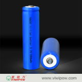 Customized Rechargeable Lifep04 Battery with 1500mAh (VIP-18650-1500)