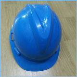 V Type Working Safety Helmets Bule Hemet for Construction