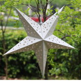 45cm White Paper Star Lantern Decoration Craft