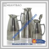 Hinged Lid Double Wall Stainless Steel Vacuum Flask