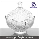 Glass Candy Jar, Storage Candy Pot (GB1826YM)