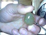 Hetian Indego and Green Colour Natural Jade