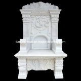 Marble Carving Arm Chair, Garden Furniture Bench