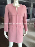 Women Colorful Wool Coat Outwear (52593)