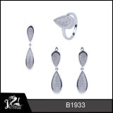 Bangkok Water Drop 925 Sterling Silver Jewellery Set