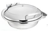 Round Induction Chafing Dish Set with 6.0LTR Food Pan (26036)