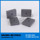 Y30bh High Force Block Ferrite Magnet with Hole