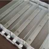 Stainless Steel Chain Plate Belt with Baffle