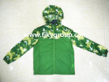 Camouflage Men Ultrathin Ventilated Windbreak Sunscreen Sports Wear