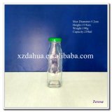 Square Shaped Beverage Glass Bottle