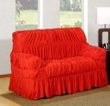 100%Polyester Knitting Elastic Sofa Cover (BS-SF002) Two Seat