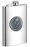 Skull Hip Flask Made of Stainless Steel SGS Approved Ql-St09z