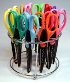 12 Paper Edger Scissors with Organizer Stand