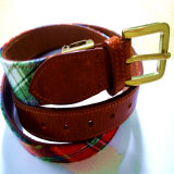 Fashion Pin Buckle Women Cotton Belt (HJ0267)
