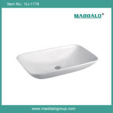 China Sanitary Ware European Bathroom Vessel Sink (HJ-1178)