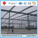 Prefabricated Light Steel Structure Workshop Building with Sandwich Panel Wall
