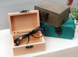 Pine Wooden Box for Craft, Jewelry, Tea, Exhibition