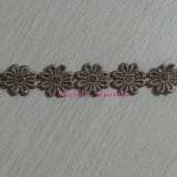 Graceful Flower Design Chemical Lace for Dress