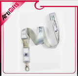 Promotion Compound Lanyard with Metal Buckle and Double-Deck