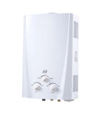 6L Flue Pipe Gas Water Heater with Multiple Safety Devices