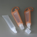 Clear Lip Gloss Plastic Tube with Plastic Handle