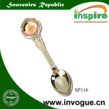 OEM Zinc Alloy Souvenir Spoon with Epoxy Sticker