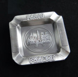 France Paris Metal Smoking Ashtray Engrave Logo Souvenir Gift (B5002)