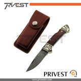 Outdoor Camping Damascus Steel Pocket Hunting Knives