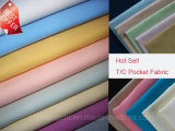 100%T or T/C Pocketing Polyester Grey Fabric